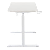 OSP Home Furnishings Primo 48" Sit-to-Stand Elec Desk White