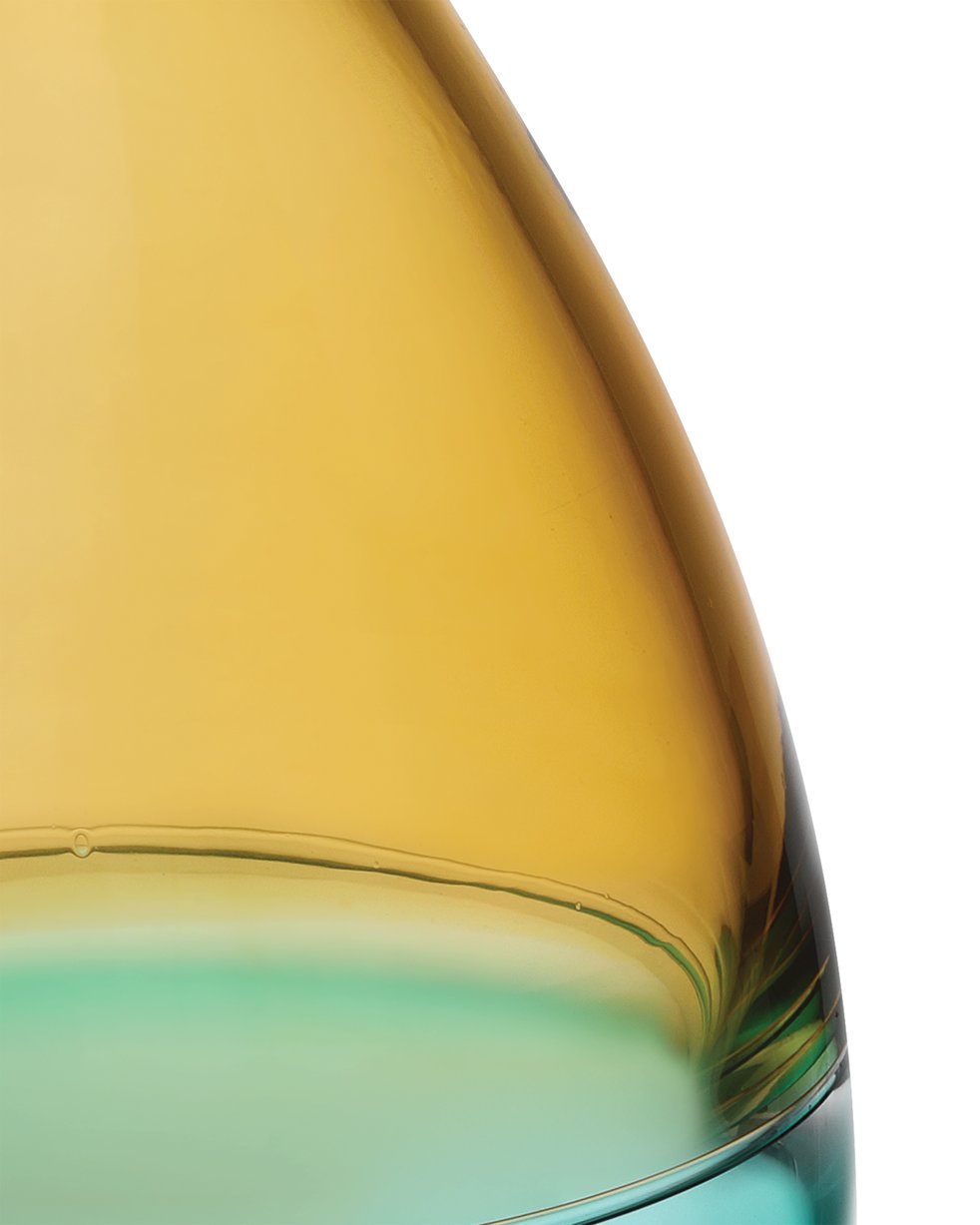 Currey & Company Tapio Vase Set Of 3 - Stunning Mouthblown Glass Vases In Aqua, Amber & Green For Elegant Decor Multi,Color Glass 1200-1011-currey-company