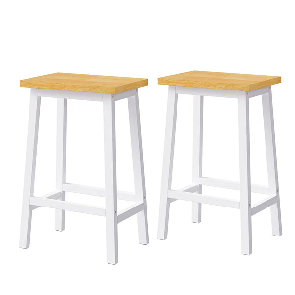 English Elm 48inch Kitchen Island Set with Bar Stools Drop Leaf Built in Power Station Mdf Storage White N707S003015W