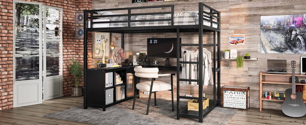 English Elm Twin House Bunk Bed with Slide Storage Stairs and Safety Rails for Kids Rooms W1580S00369