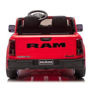 English Elm 24v Dodge Ram 2500 Licensed Kids Electric Truck Two Seat Ride on with Remote W1578P305907