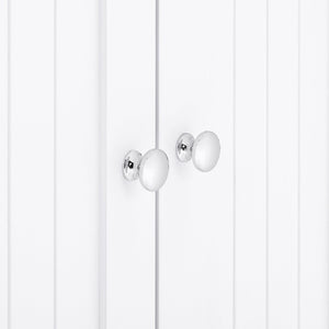 English Elm Sideboard Sideboard Cabinet - Versatile Freestanding Corner Storage With Adjustable Shelves For Home Organization W487P352445-GIGA