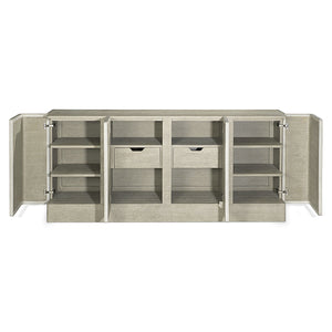 Bernhardt Bernhardt Arcadia Buffet — Raffia-Wrapped Doors, Wire-Brushed Oak, Soft-Close Storage & Rustic-Modern Elegance 334132