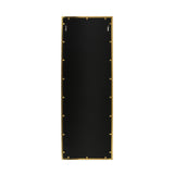 Christopher Knight Home® - Noble House - Pinefield Modern Rectangular Standing Mirror, Gold Finish