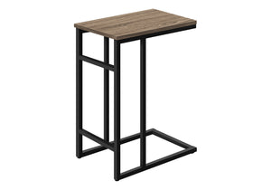 English Elm Accent Table - Contemporary C-Shaped Design For Living Room, Bedroom, Or Office - Versatile & Chic! B2710P218972