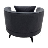 Chapel Hill Harper  Swivel Chair CH100-0052 Dark Grey