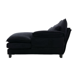 English Elm United We Win U-Shaped Cloud Couch, 110" Chenille Modular Sectional Sofa With Memory Foam & Storage W1568S00217-GIGA