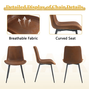 English Elm Table and Chair Set Oval Tempered Glass Seats 8 Light Luxury Dining Room W1151S04753