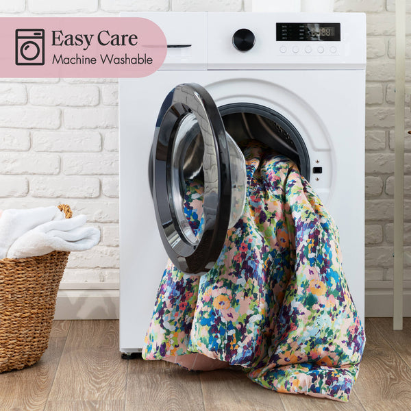 English Elm 8PCS Queen Jacquard Comforter Set with Damask Stria Texture, Embroidered Decorative Pillows & Bedskirt Multi 23.62 L x 18.9 W x 10.24 H B035P341094