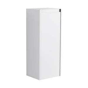 English Elm 12" Bathroom Side Cabinet - Space-Saving Wall-Mount Design With Soft-Close Doors & Modern Style W999P248644