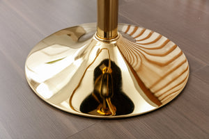 English Elm UNITED Velvet 360° Rotating Bar Chair with Diamond Stitching, Gold Frame, Plush Foam Seat, Adjustable Height Navy W1568P361717