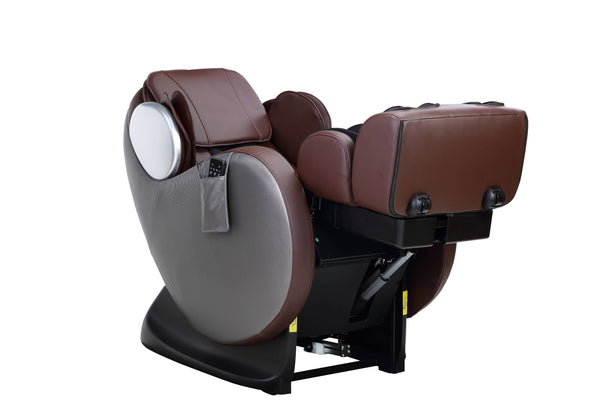 English Elm Pacari Chocolate 2D Power Massage Chair with Zero Gravity, 16 Airbags, Shiatsu Kneading & Foot Relief B2726P251666