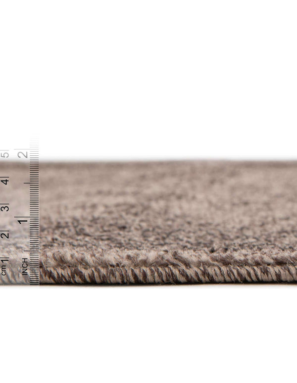 Unique Loom La Jolla Floral Machine Made Floral Rug Brown, Beige/Brown 7' 10" x 11' 0"