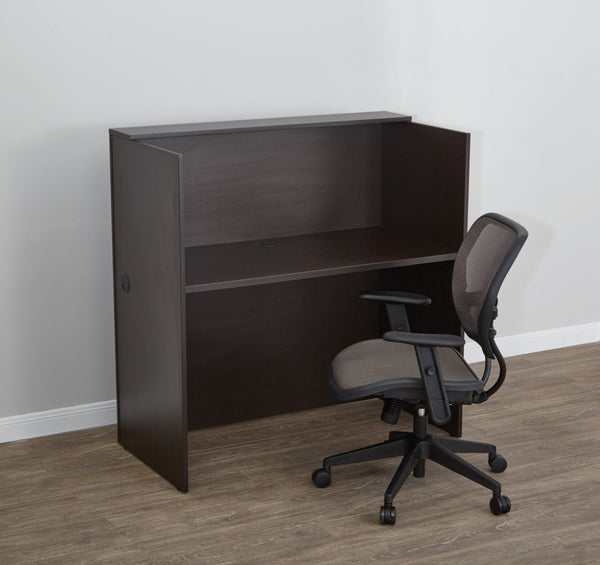 OSP Home Furnishings Laminate Workstation with Privacy Panels for Focused Study in Schools and Office Spaces LWS362448-ESP