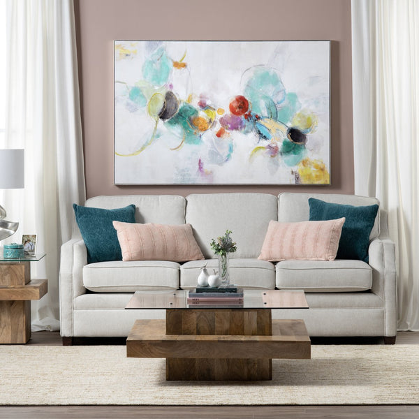 Crestview Collection Vibrant Rings - Stunning Wall Decor By Crestview - Unique China Design For Bold Home Aesthetics   Cvtop3257