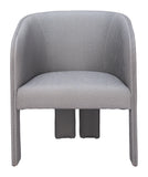 Hull Accent Chair Slate Gray 110105 Zuo Modern