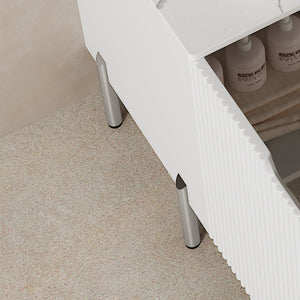 English Elm Turio 30" Bathroom Vanity With Stylish Round Ceramic Sink & Soft-Close Doors For Modern Spaces W2615S00472-GIGA