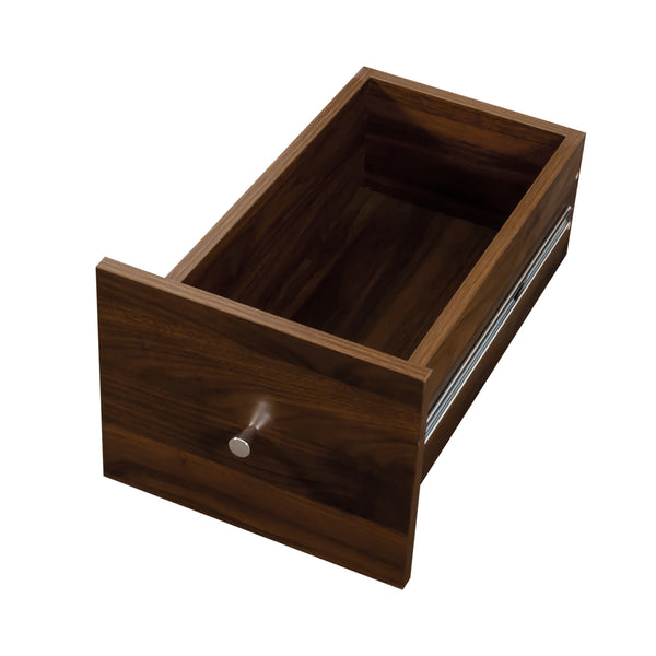 English Elm 70.87" H Modern Tall Storage Cabinet With 4 Open Shelves & 3 Drawers - Ideal For Living Room & Office W331P281206