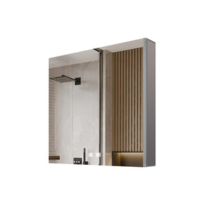 English Elm Corsica Frameless Led Medicine Cabinet with Defogger for Modern Bathrooms B2731P477795