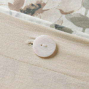 English Elm 5PCS Cotton Sateen Duvet Set Full/Queen with 300TC Printed Face, 2 Shams & 2 Decorative Pillows, Breathable Comfort Multi 18.11 L x 16.14 W x 4.72 H B035P341178