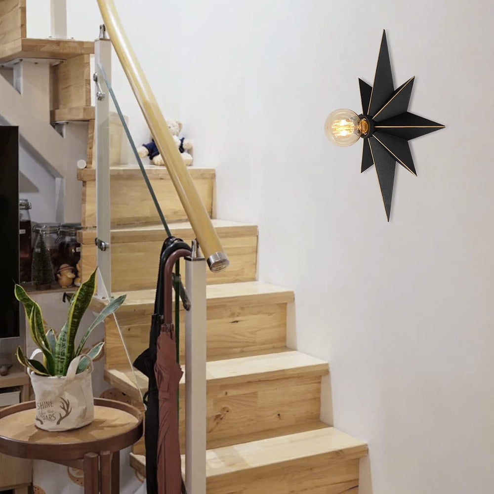 English Elm Flush Rattan 3-Light Semi Flush Mount Ceiling Light Fixture – Handwoven Eco Boho Farmhouse Chic Ambient Black W2738P185414