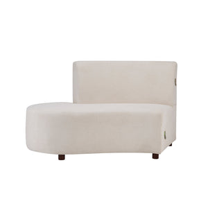 English Elm Luno Chenille Cloud Sectional Sofa Low Profile L Shape Living Room Seating N773IS00092B