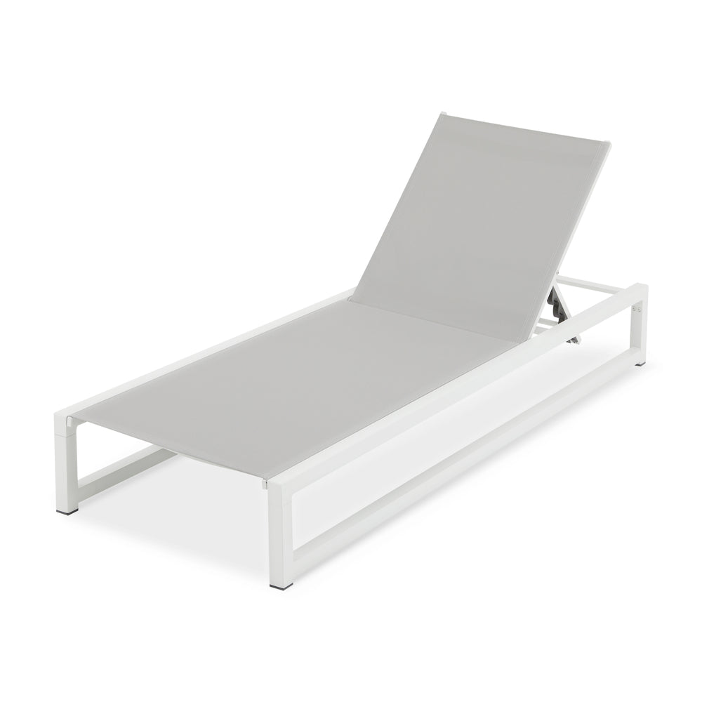 English Elm Christopher Knight Home® - 5-Level Adjustable Outdoor Chaise Lounge - Durable Aluminum Frame, 5 Recline Positions For Comfort N779P281585W