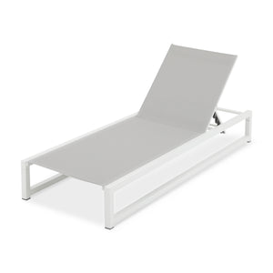 English Elm Christopher Knight Home® - 5-Level Adjustable Outdoor Chaise Lounge - Durable Aluminum Frame, 5 Recline Positions For Comfort N779P281585W