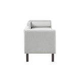 Madison Park Bradford Transitional Upholstered Accent Bench MP105-1185 Gray