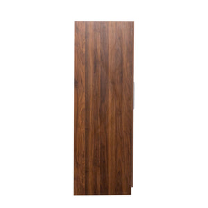 English Elm 62.99In Kitchen Pantry Cabinet - Stylish Walnut Buffet With Multi-Level Storage For Any Room W331S00157