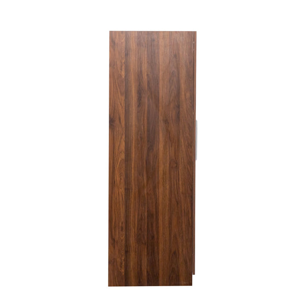 English Elm 62.99In Kitchen Pantry Cabinet - Stylish Walnut Buffet With Multi-Level Storage For Any Room W331S00157