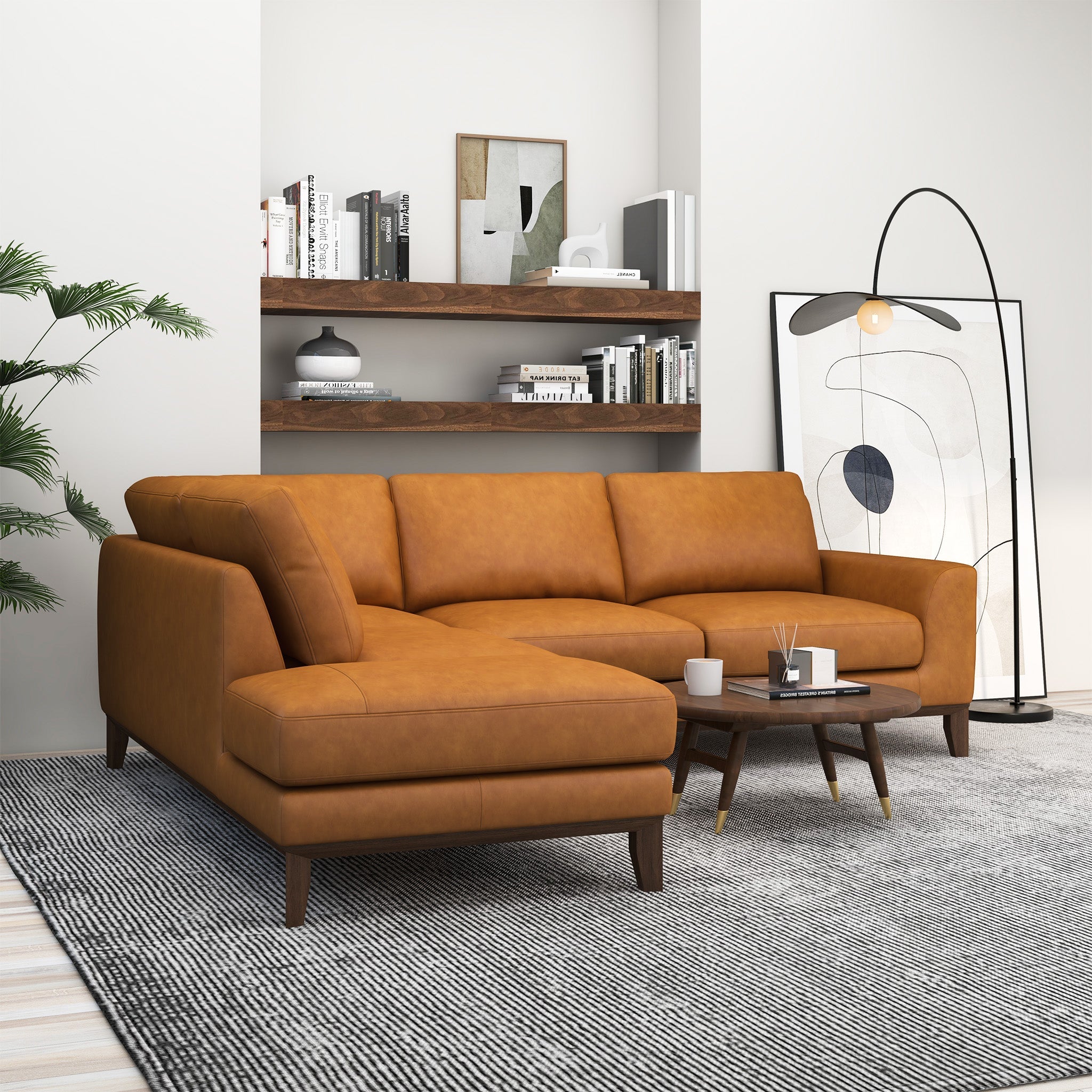 English Elm London Sectional Sofa - Thumbnail 2