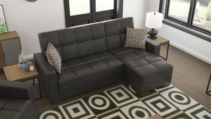 English Elm Primenest Nimbusflow Convertible Chaise Lounge With Storage – Stylish, Modern & Versatile Comfort B030P303536-GIGA