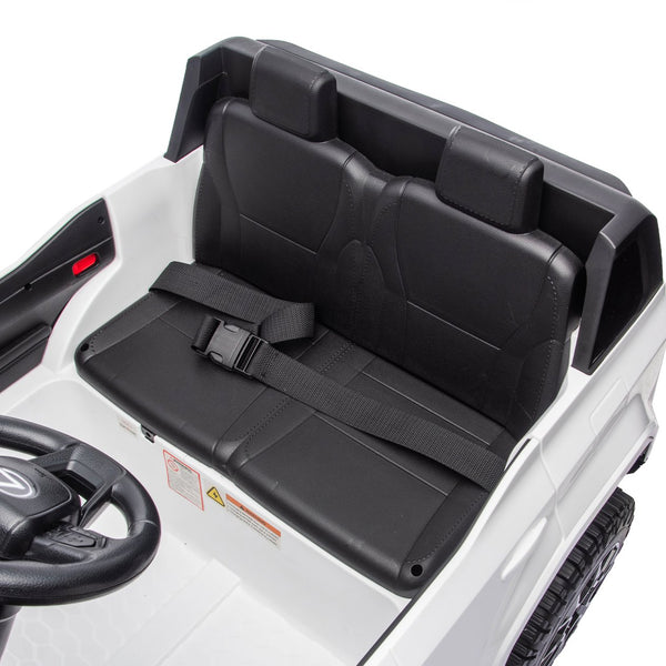 English Elm Lexus Gx550 Two Seat Kids Ride on with 24v Power Remote Control and Suspension White W1578P416227