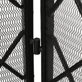 Christopher Knight Home® - Noble House - Amiyah 3 Panelled Iron Fireplace Screen