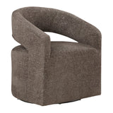 OSP Home Furnishings Devin Swivel Chair Charcoal