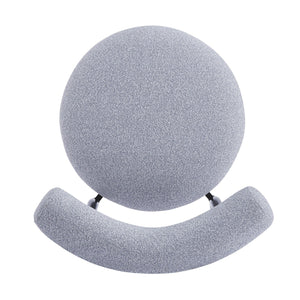 English Elm Christopher Knight Home® - Dining Chair Set Of 2 - Modern Grey Fabric With Curved Backrest & Metal Frame For Stylish Comfort N779P186912G