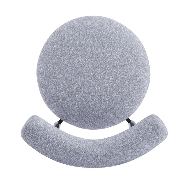 English Elm Christopher Knight Home® - Dining Chair Set Of 2 - Modern Grey Fabric With Curved Backrest & Metal Frame For Stylish Comfort N779P186912G