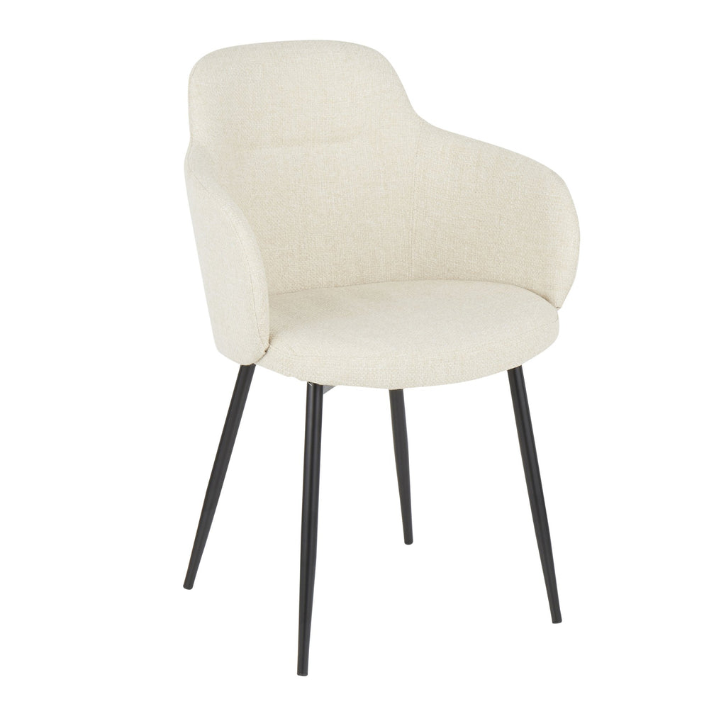 English Elm Mason Swivel Dining Chairs Faux Leather Upholstered with Steel Base Set of 2 B202P223435
