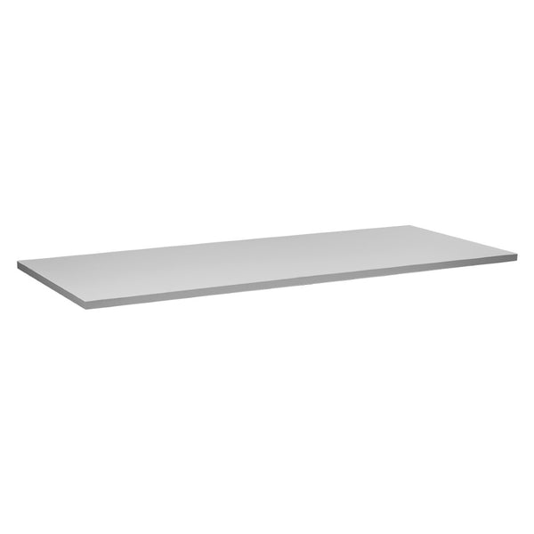OSP Home Furnishings 72x24 Laminate Folding Table Top with Pvc Edges for Classrooms and Conference Rooms Grey 842T26-G