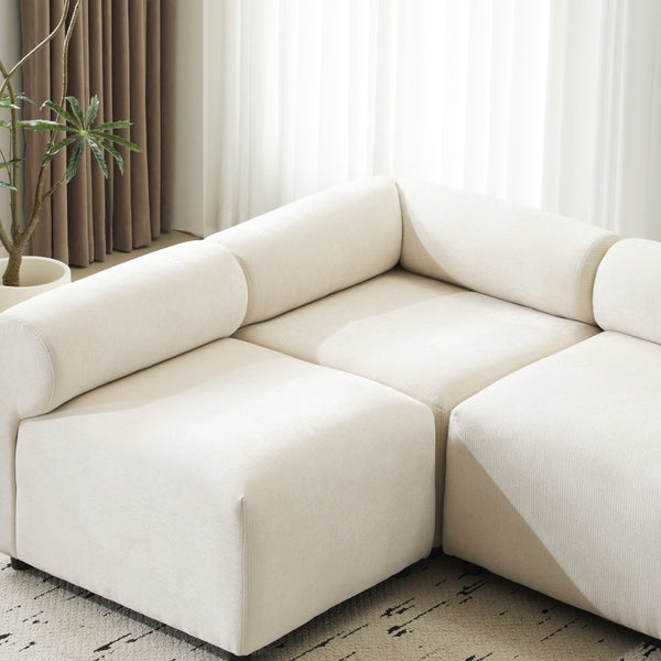 English Elm Christopher Knight Home® - Evelyn 5-Piece Modular Chenille Sectional Sofa - Stylish, Versatile Comfort For Modern Living Spaces N773IS00023B