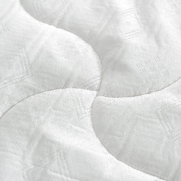English Elm 6 Reversible Full Size Foam Mattress in a Box – 6" High-Density Double-Sided Quilted Support, Breathable Layers for Pressure Relief and Easy Transport White 43 L x 11 W x 11 H B2741P290540