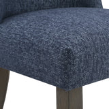 OSP Home Furnishings Evelina Chair 2 per Carton Emmons Cobalt