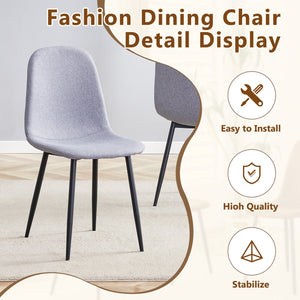 English Elm Table and Chair Set 47 Inch Round Mdf Spliced Top with Dual Tier Storage 4 Seats Black,Light Gray,Wood W1151S03336