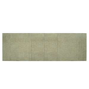 Bernhardt Bernhardt Santa Barbara 92" Rectangular Dining Table With Extending Leaves, Sandstone Cerused Oak Finish K1111