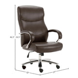 Parker House Parker Living - Fabric Heavy Duty Desk Chair Cabrera Cocoa 83% Polyester, 17% PU (W) DC#315HD-CCO