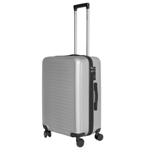 English Elm 2025 Hardshell Abs 3 Piece Luggage Set Matte Spinner Wheels Combo Lock Travel Beige+Silver Gray W2710P417749