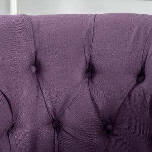 English Elm Christopher Knight Home® - CLUB Velvet Accent Chair with Kiln-Dried Legs — Plush Mid-Century Design, Compact Luxurious Seating Plum 33 L x 30 W x 25 H 59259.00FPLU