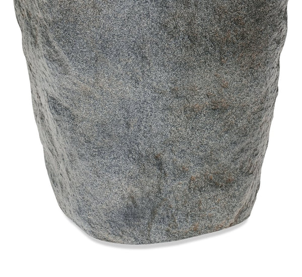 English Elm Polyresin Cast Stone Urn Planter Weathered Gray Finish Tall Outdoor Patio Garden N772P450043G