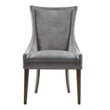 Madison Park Signature Ultra Traditional Dining Side Chair (set of 2) MPS108-0156 Dark Gray